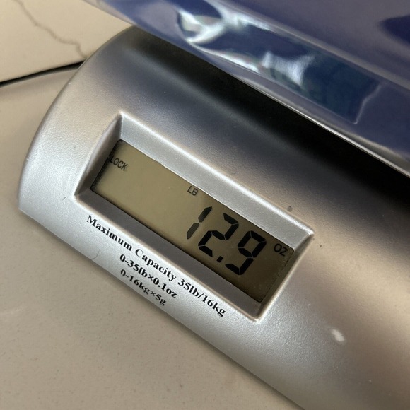 GAELLE BONHEUR PARIS Sweatshirt Womens OS Blue Oversized Slouchy Pullover - Picture 12 of 12